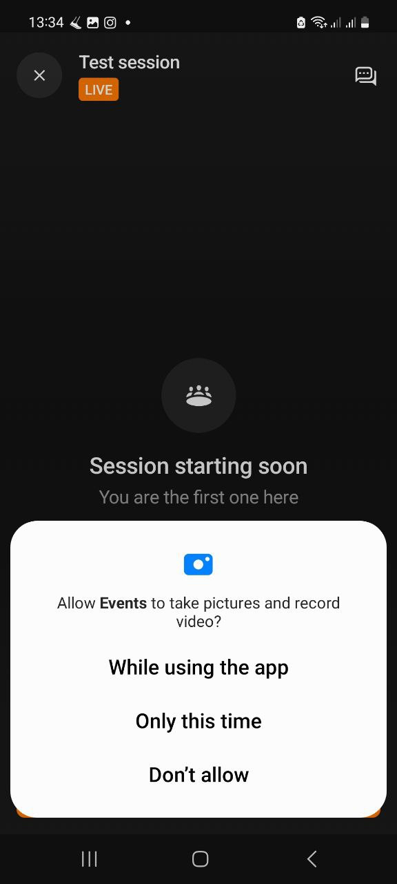 Attendee app: Troubleshooting audio/video (Android) – RingCentral 